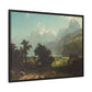 Bierstadt, Albert - Lake Lucerne (1858) - Matte Canvas, Framed