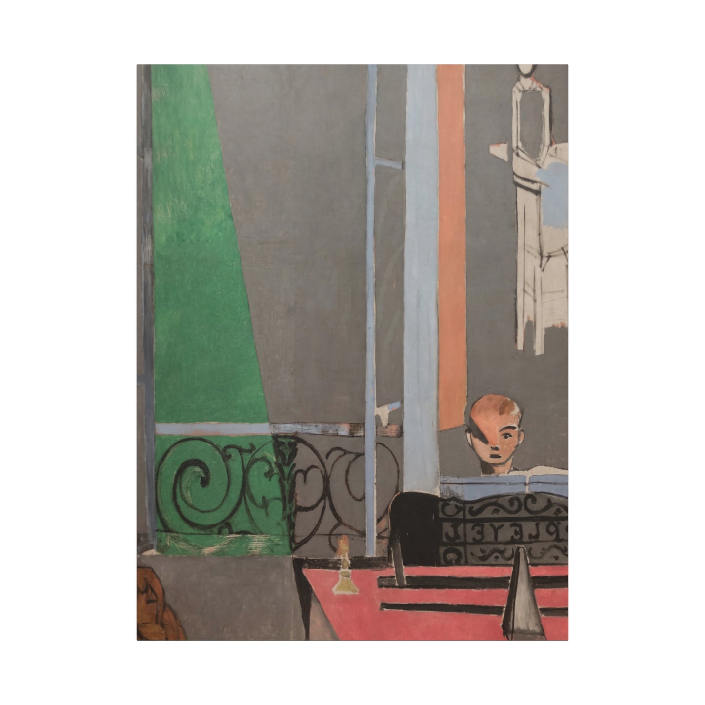 Matisse, Henri - Piano Lesson (1916) - Canvas Block, unframed