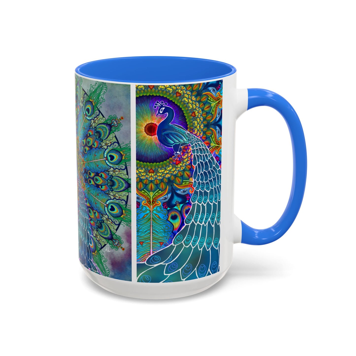 Pacio, Adam - Melek Taus Mandala - Colorful Accent Mugs