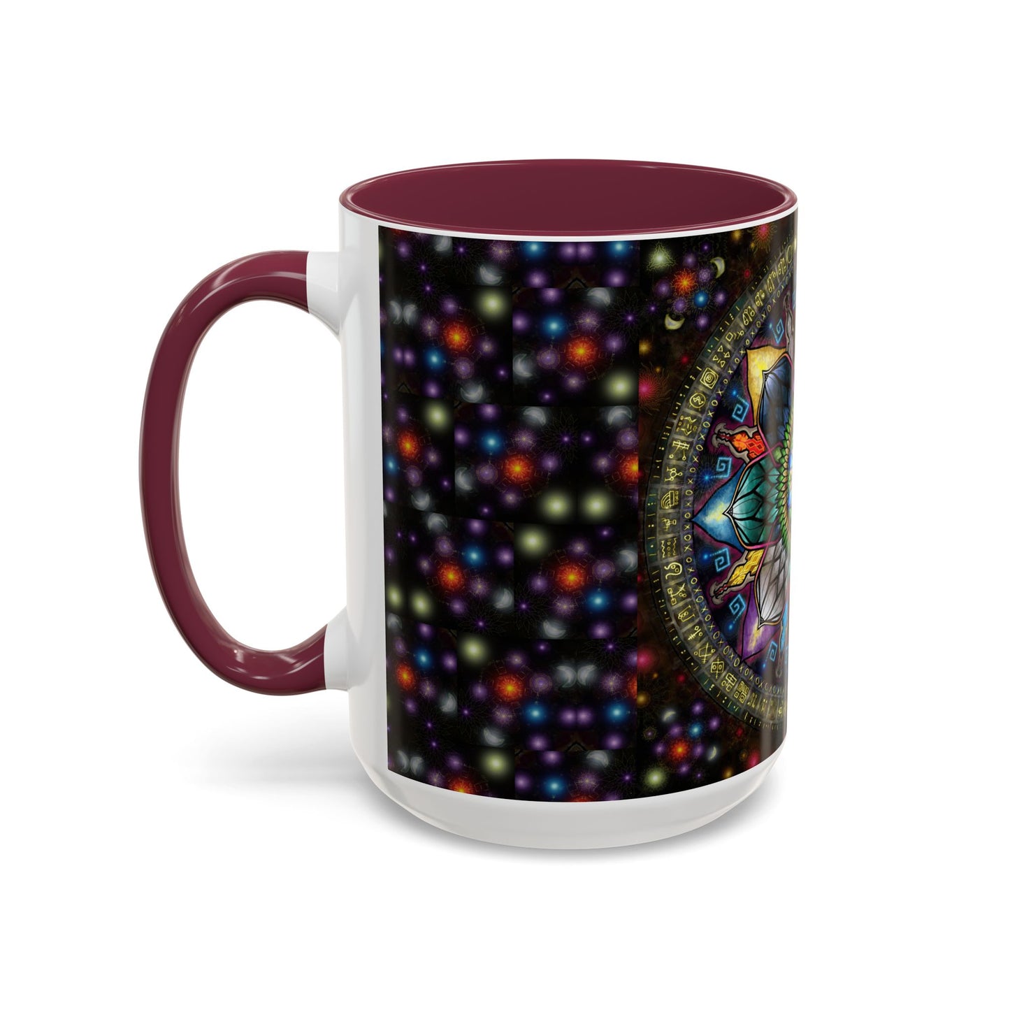 Pacio, Adam - Mystic Jewel Mandala - Colorful Accent Mugs