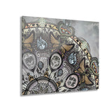 Memento Mori Mandala - Acrylic Block