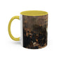 Courbet, Gustave - The Painter’s Studio (1855) - Colorful Accent Mugs