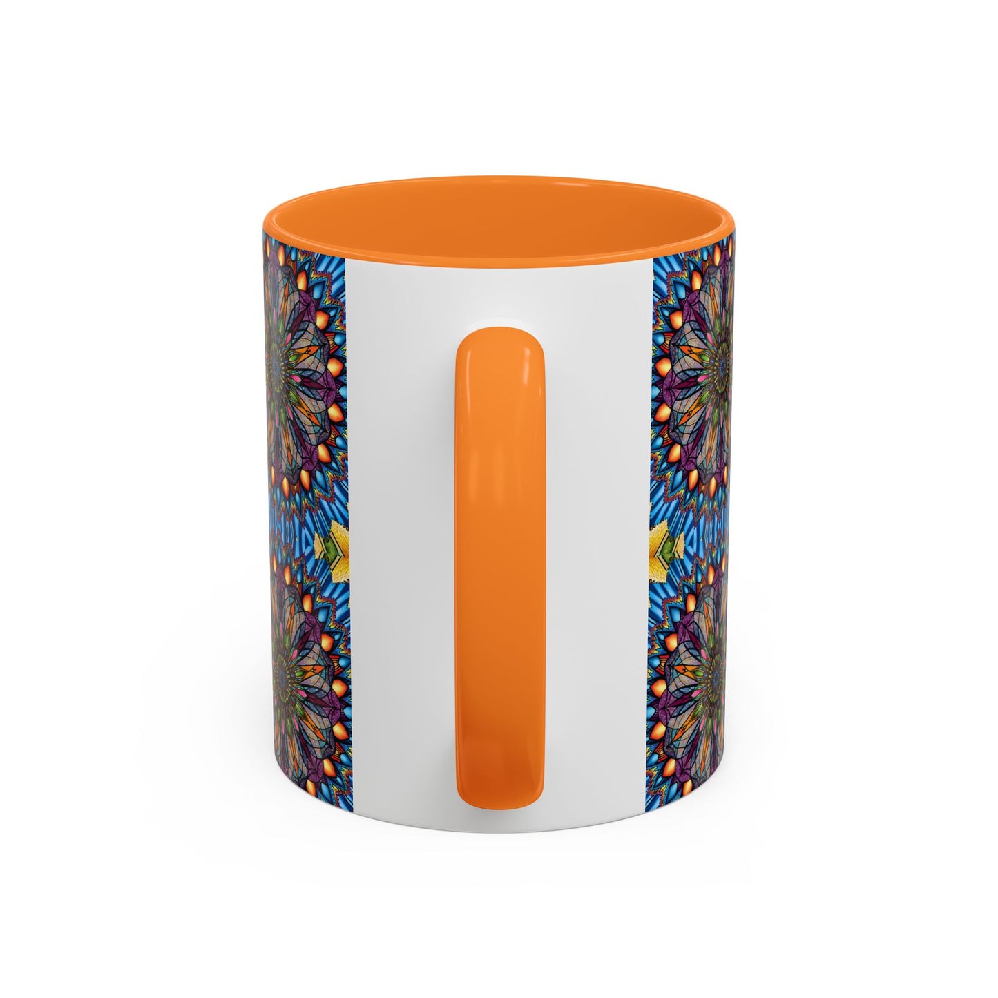 Pacio, Adam - Emerald Arrows Mandala - Colorful Accent Mugs