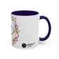 AdamPacio.com - White Logo - Colorful Accent Mugs