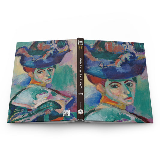 Matisse, Henri - Woman with a Hat (1905) - Hardcover Journal Matte