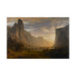 Bierstadt, Albert - Looking Down Yosemite Valley (1865) - Satin Posters