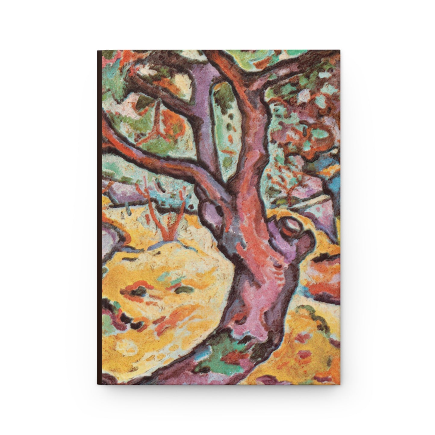 Braque, Georges - Olive Tree near L'Estaque (1906) - Hardcover Journal Matte