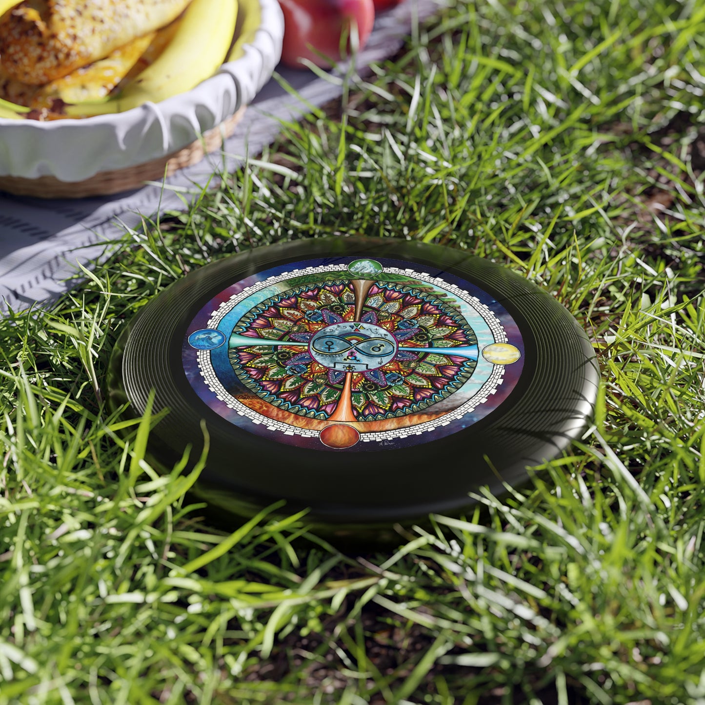 Lunar Rites Mandala - Wham-O Frisbee