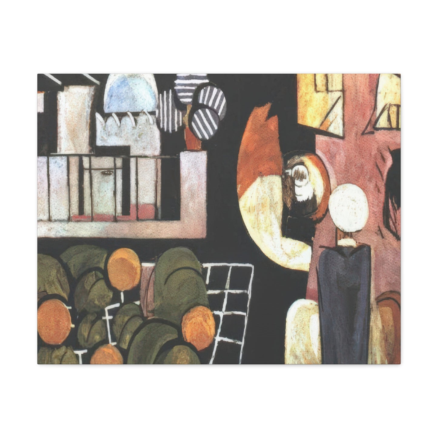 Matisse, Henri - The Moroccans (1916) - Canvas Block, unframed