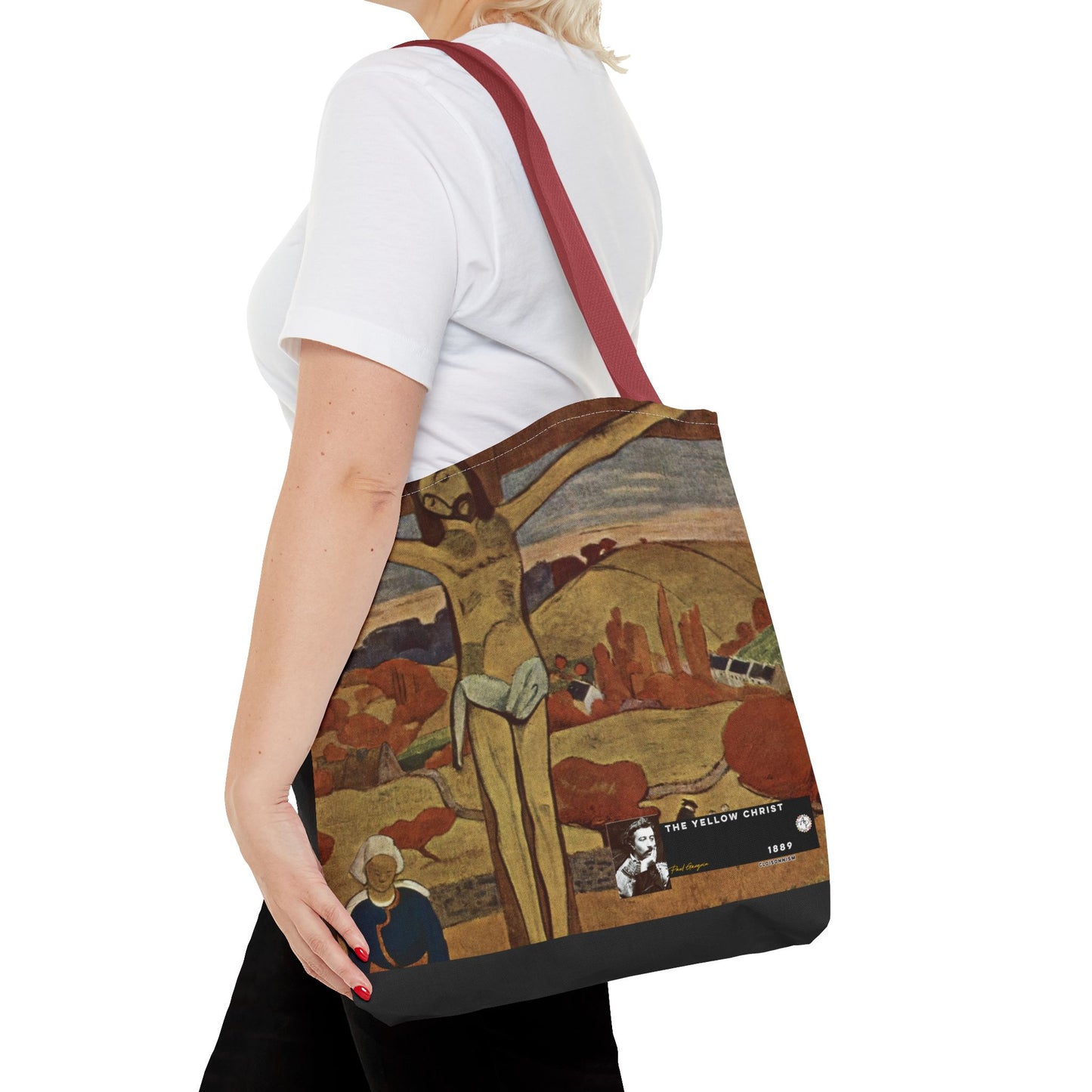 Gauguin, Paul - The Yellow Christ (1889) - Tote Bag