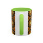 Pacio, Adam - Monarch Butterfly Mandala - Colorful Accent Mugs