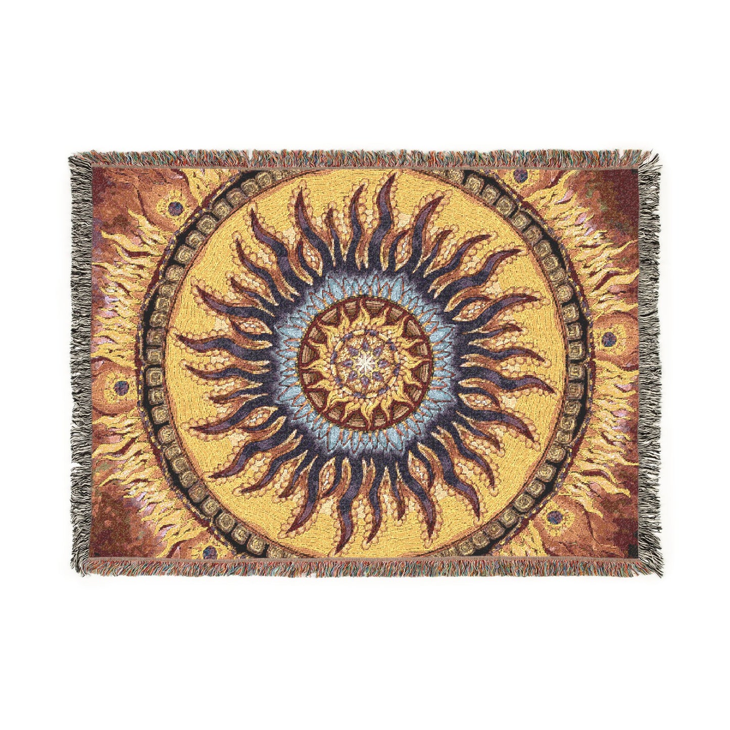 Pacio, Adam - Solar Disc Mandala - Woven Blanket