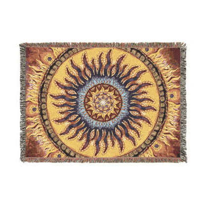 Pacio, Adam - Solar Disc Mandala - Woven Blanket