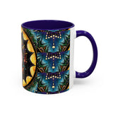 Obsidian Grandmothers Mandala - Colorful Accent Mugs