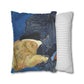 Van Gogh, Vincent - Portrait of Dr. Paul Gachet (1890) - Suede Square Pillowcase