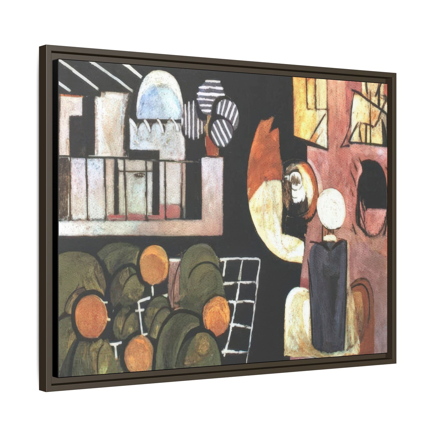 Matisse, Henri - The Moroccans (1916) - Matte Canvas, Framed