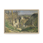 Cézanne, Paul - The House of the Hanged Man, Auvers-sur-Oise (1874) - Matte Canvas, Framed