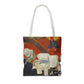 Gauguin, Paul - Vision of the Sermon (Jacob Wrestling with the Angel) (1888) - Tote Bag