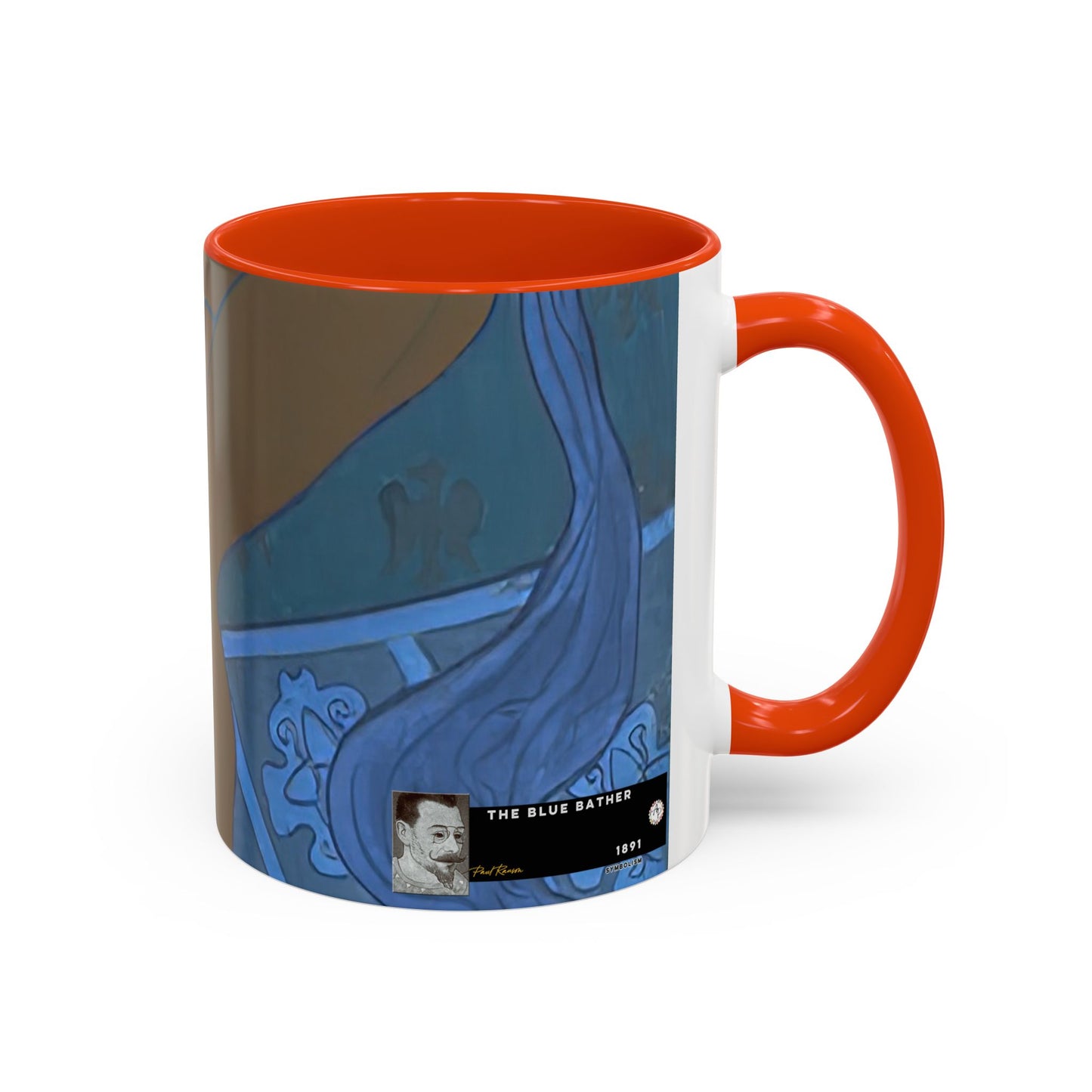 Ranson, Paul - The Blue Bather (1891) - Colorful Accent Mugs