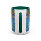Pacio, Adam - Melek Taus Mandala - Colorful Accent Mugs