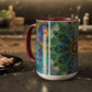 Pacio, Adam - Melek Taus Mandala - Colorful Accent Mugs