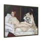 Manet, Édouard - Olympia (1870) - Matte Canvas, Framed