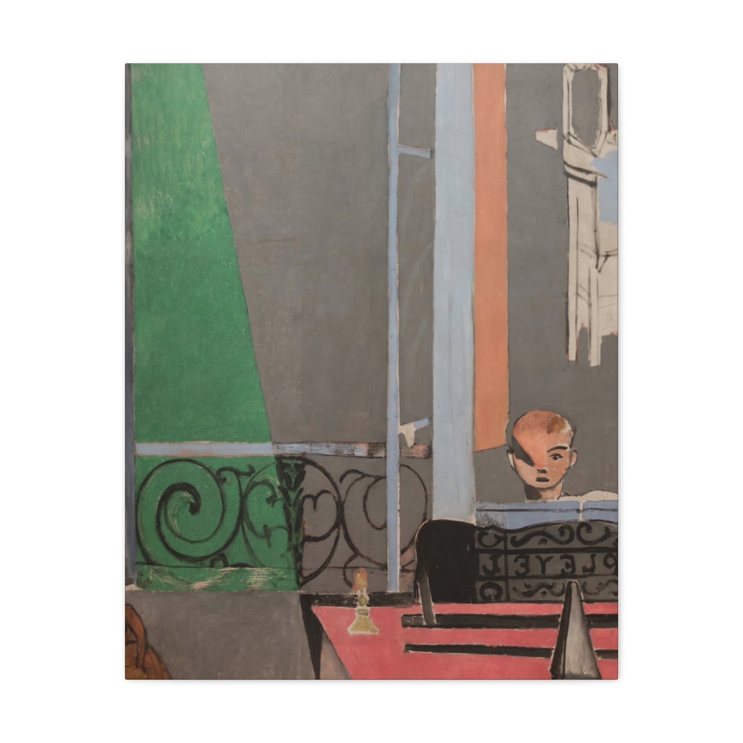Matisse, Henri - Piano Lesson (1916) - Canvas Block, unframed