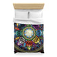 Pacio, Adam - Mystic Jewel Mandala - Microfiber Duvet Cover