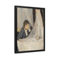 Morisot, Berthe - The Cradle (1872) - Matte Canvas, Framed