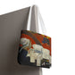 Gauguin, Paul - Vision of the Sermon (Jacob Wrestling with the Angel) (1888) - Tote Bag