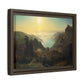 Bierstadt, Albert - Donner Lake from the Summit (1873) - Matte Canvas, Framed