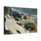 Cézanne, Paul - L’Estaque, Melting Snow (1870) - Canvas Block, unframed