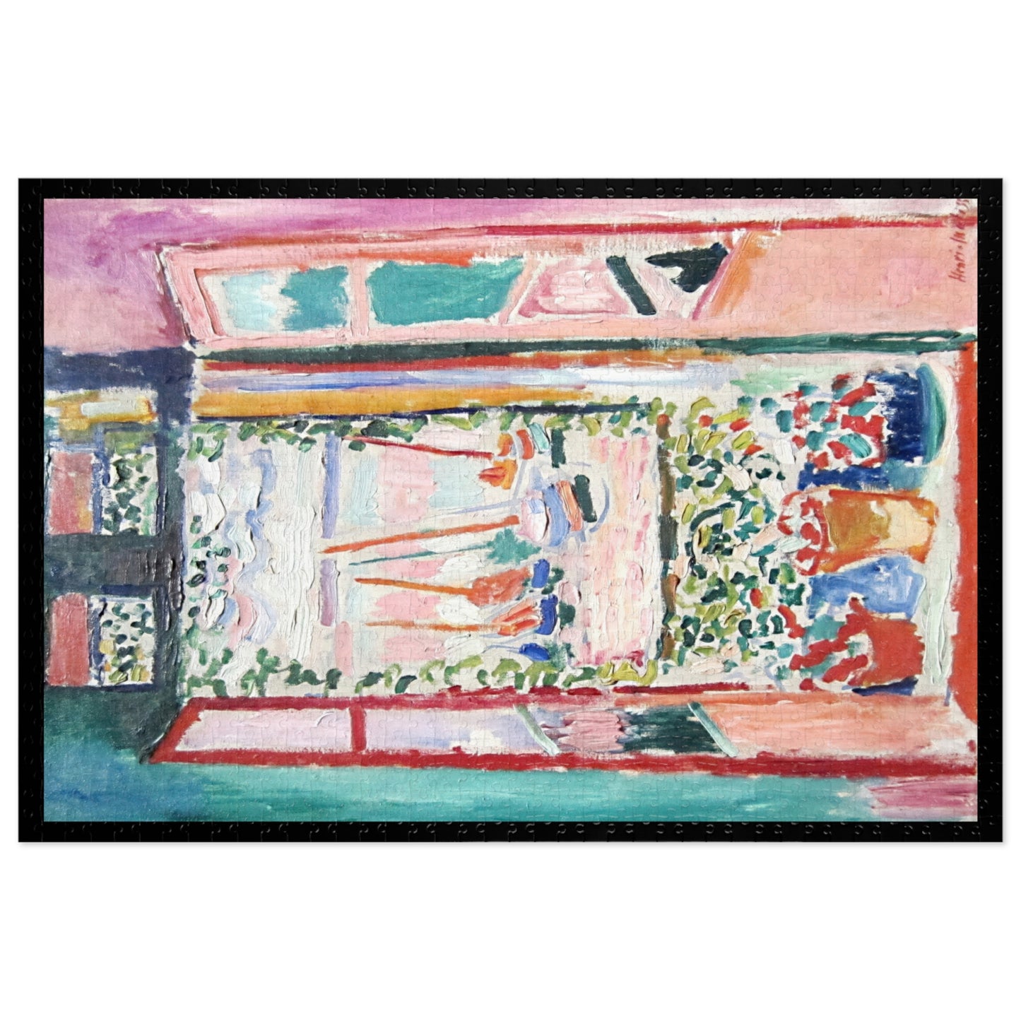 Matisse, Henri - Open Window, Collioure (1905) - 1000pc Jigsaw Puzzle