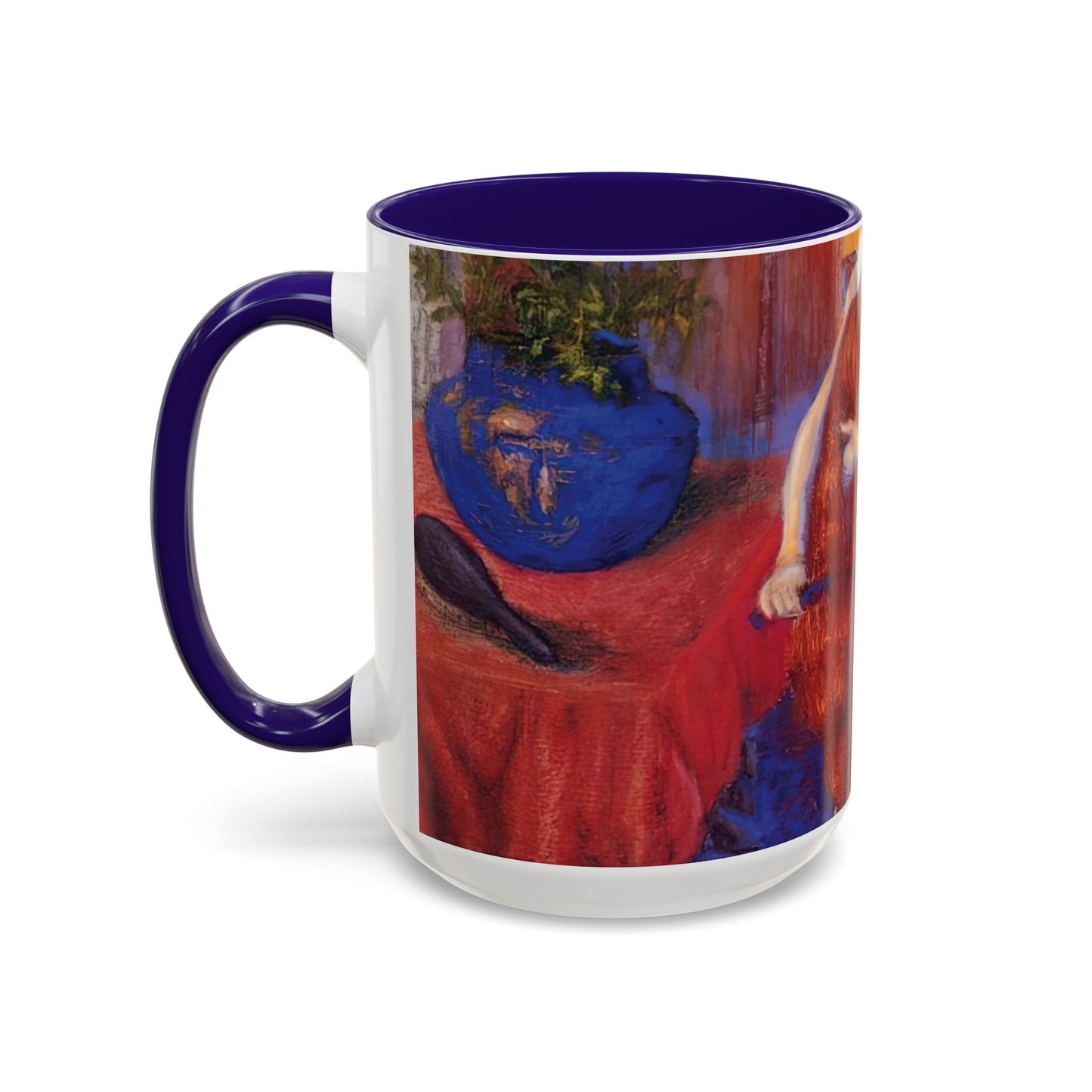 Ranson, Paul - The Golden Head of Hair (1909) - Colorful Accent Mugs