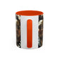 Courbet, Gustave - The Desperate Man (1843) - Colorful Accent Mugs