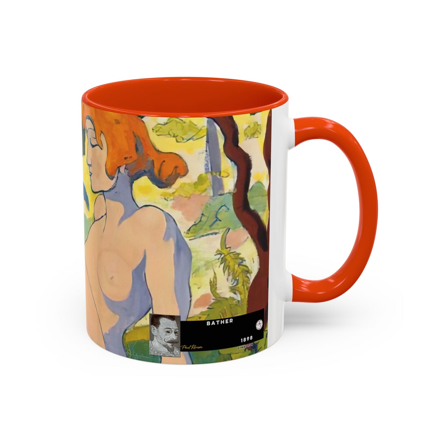 Ranson, Paul - Bather (1898) - Colorful Accent Mugs