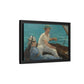 Manet, Édouard - Boating (1874) - Matte Canvas, Framed