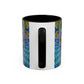 Pacio, Adam - Melek Taus Mandala - Colorful Accent Mugs