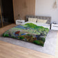 Ranson, Paul - Picking Flowers (1890) - Microfiber Duvet Cover