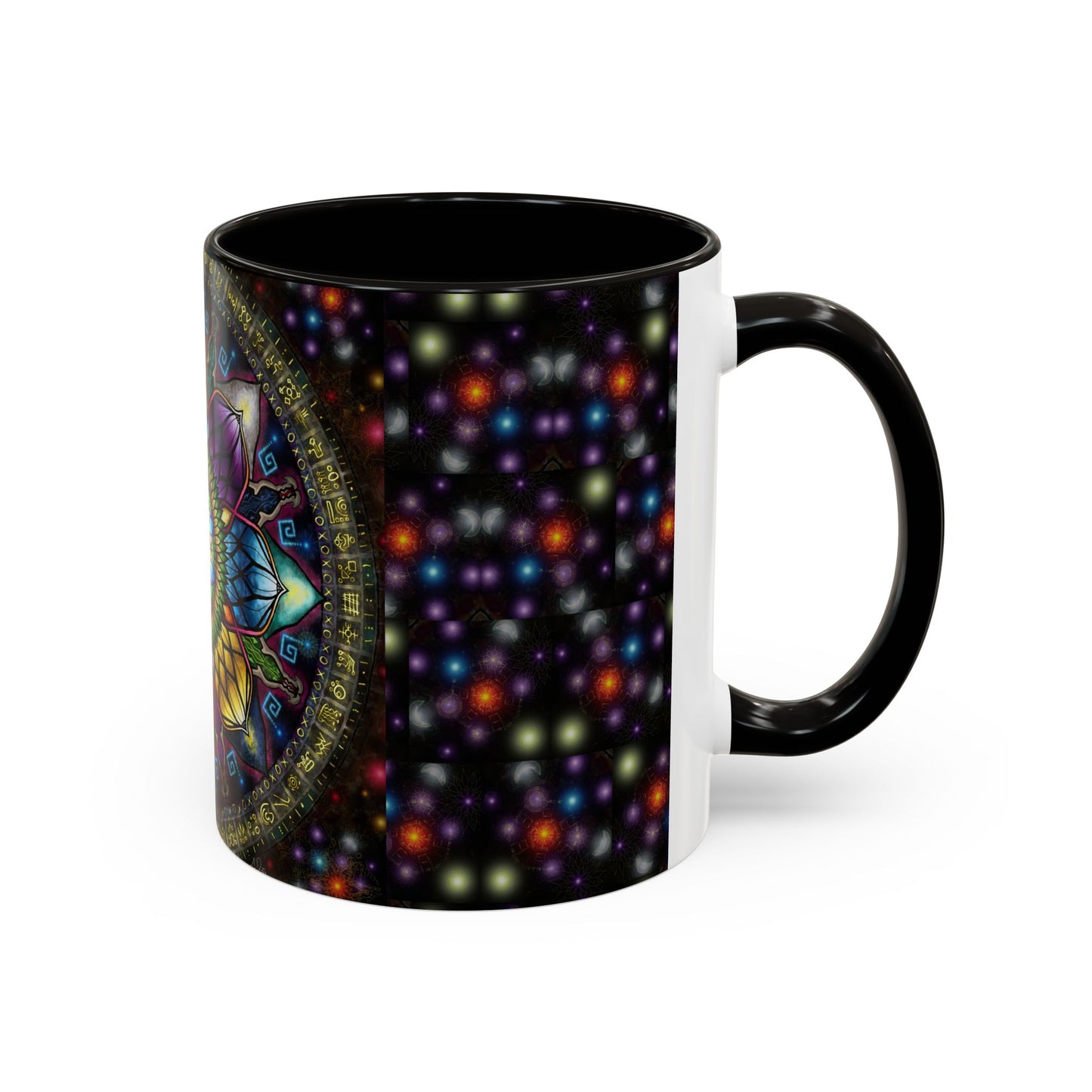 Pacio, Adam - Mystic Jewel Mandala - Colorful Accent Mugs