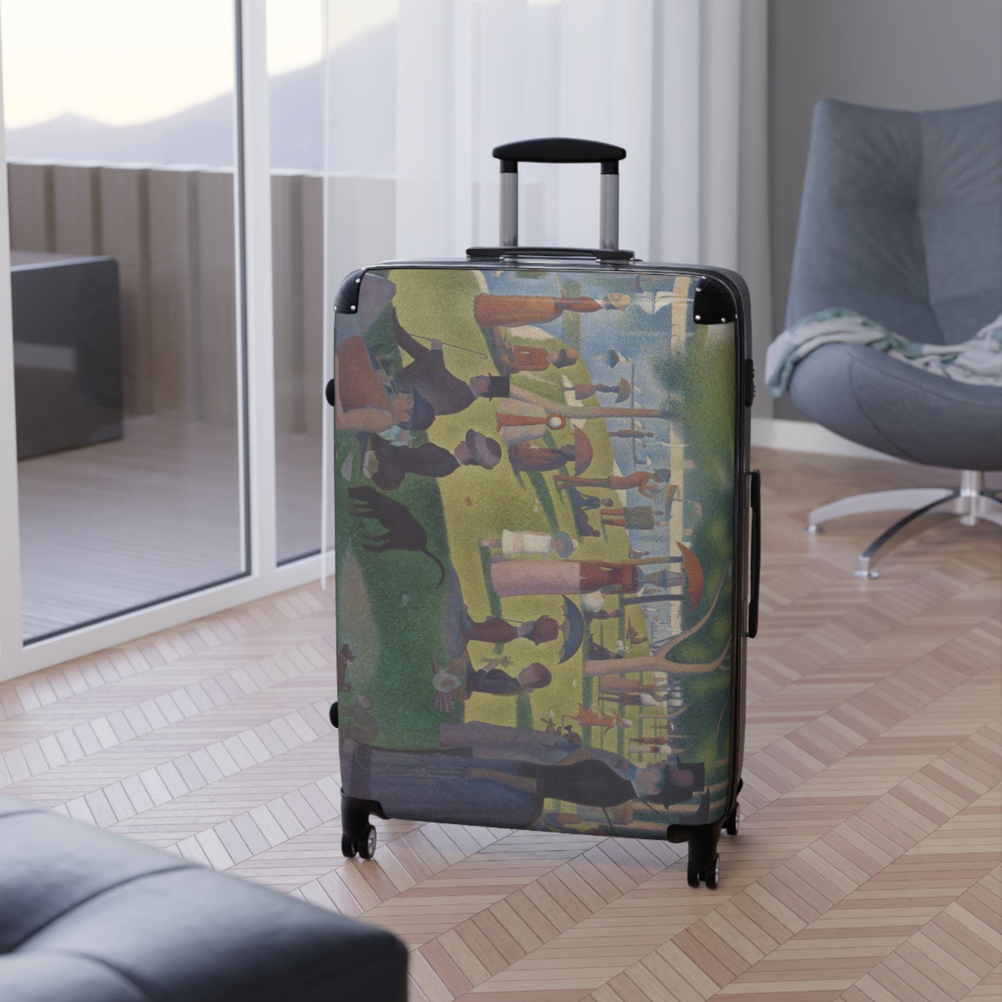 Seurat, Georges - A Sunday Afternoon on the Island of La Grande Jatte (1884) - Suitcase