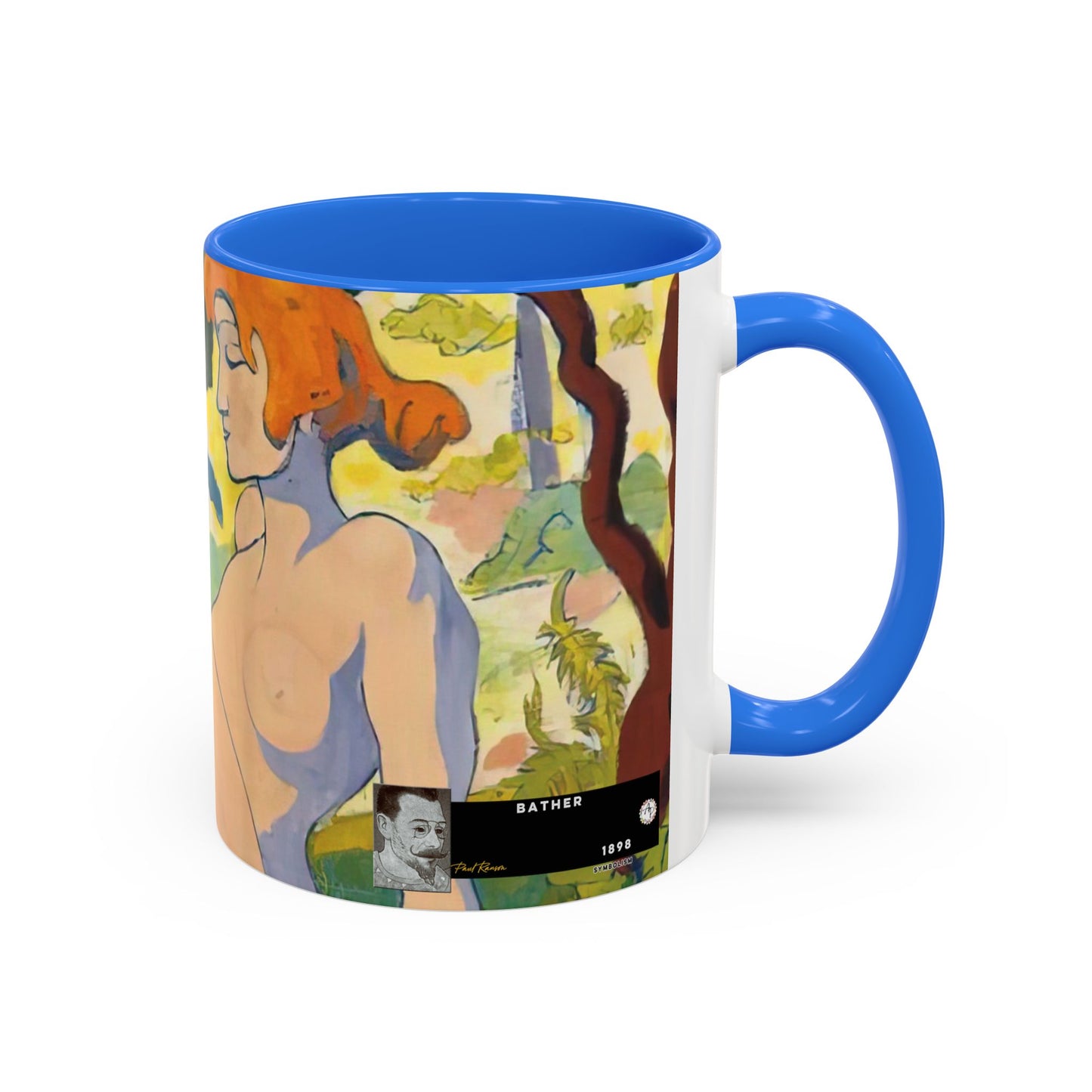 Ranson, Paul - Bather (1898) - Colorful Accent Mugs