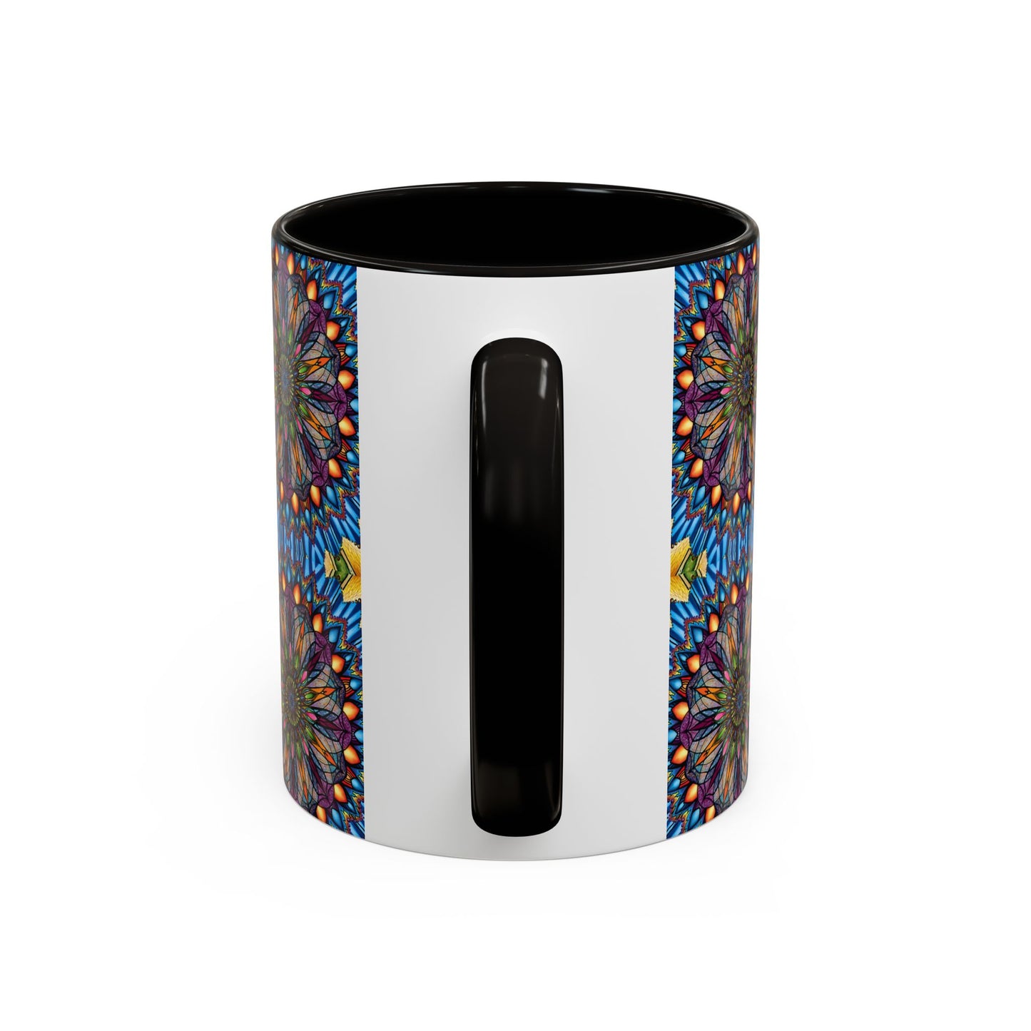 Pacio, Adam - Emerald Arrows Mandala - Colorful Accent Mugs