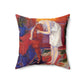 Ranson, Paul - The Golden Head of Hair (1909) - Suede Square Pillow