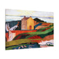 Filiger, Charles - The Hangman’s House (1891) - Canvas Block, unframed