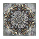Memento Mori Mandala A  - Canvas