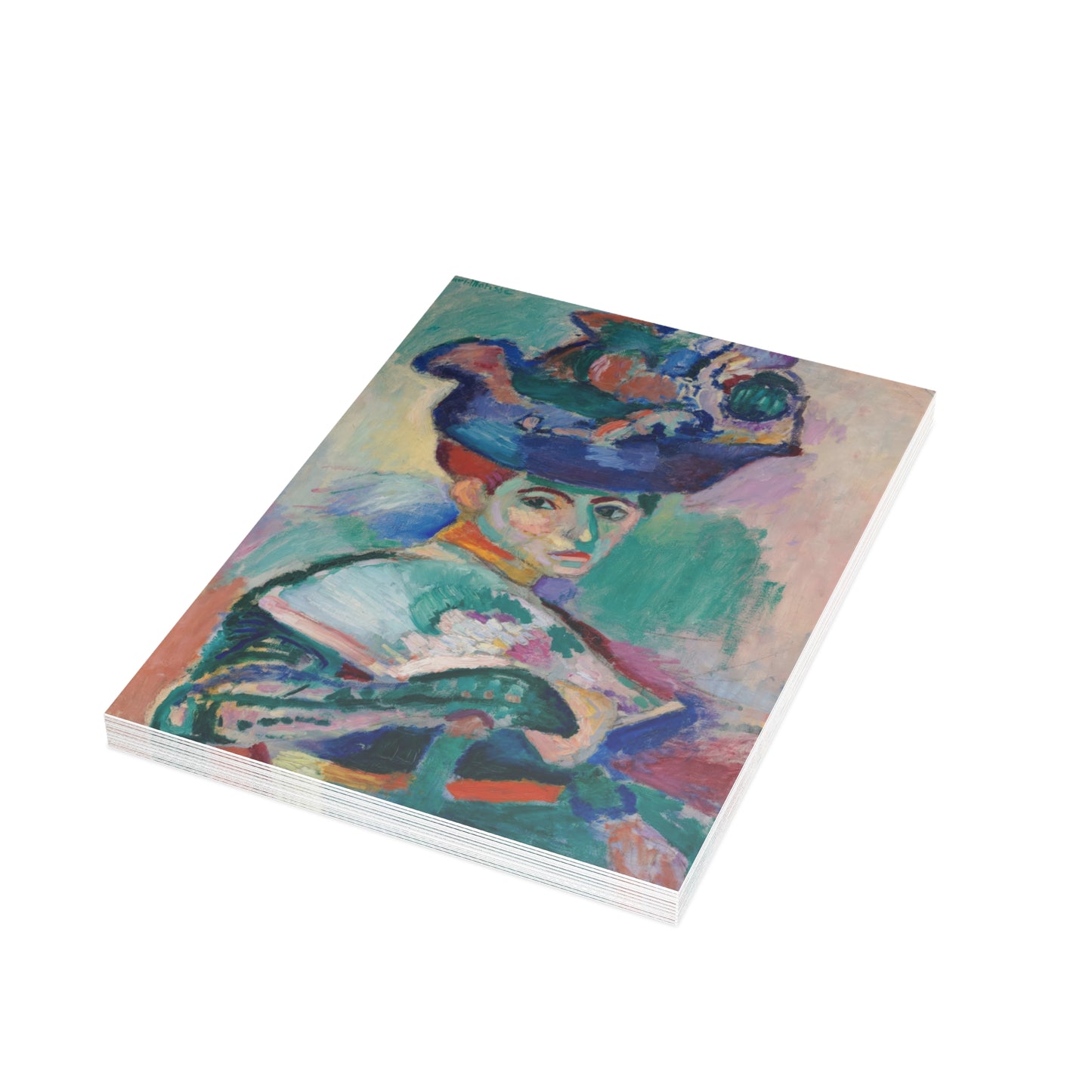 Matisse, Henri - Woman with a Hat (1905) - Postcard Bundles with Envelopes Included