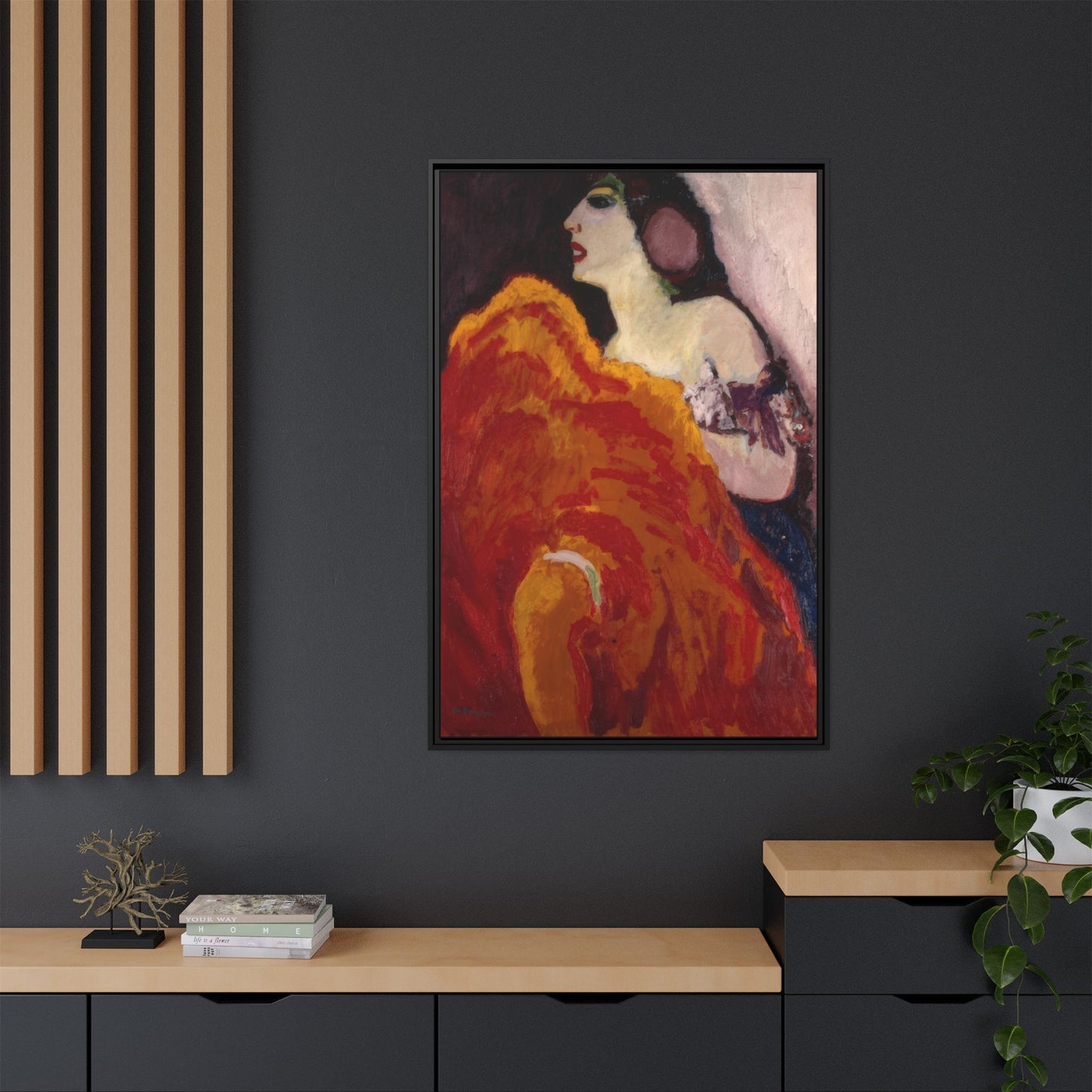 Van Dongen, Kees - The Red Dancer (1907) - Matte Canvas, Framed