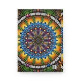 Emerald Arrows Mandala - Hardcover Journal Matte