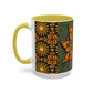 Pacio, Adam - Monarch Butterfly Mandala - Colorful Accent Mugs